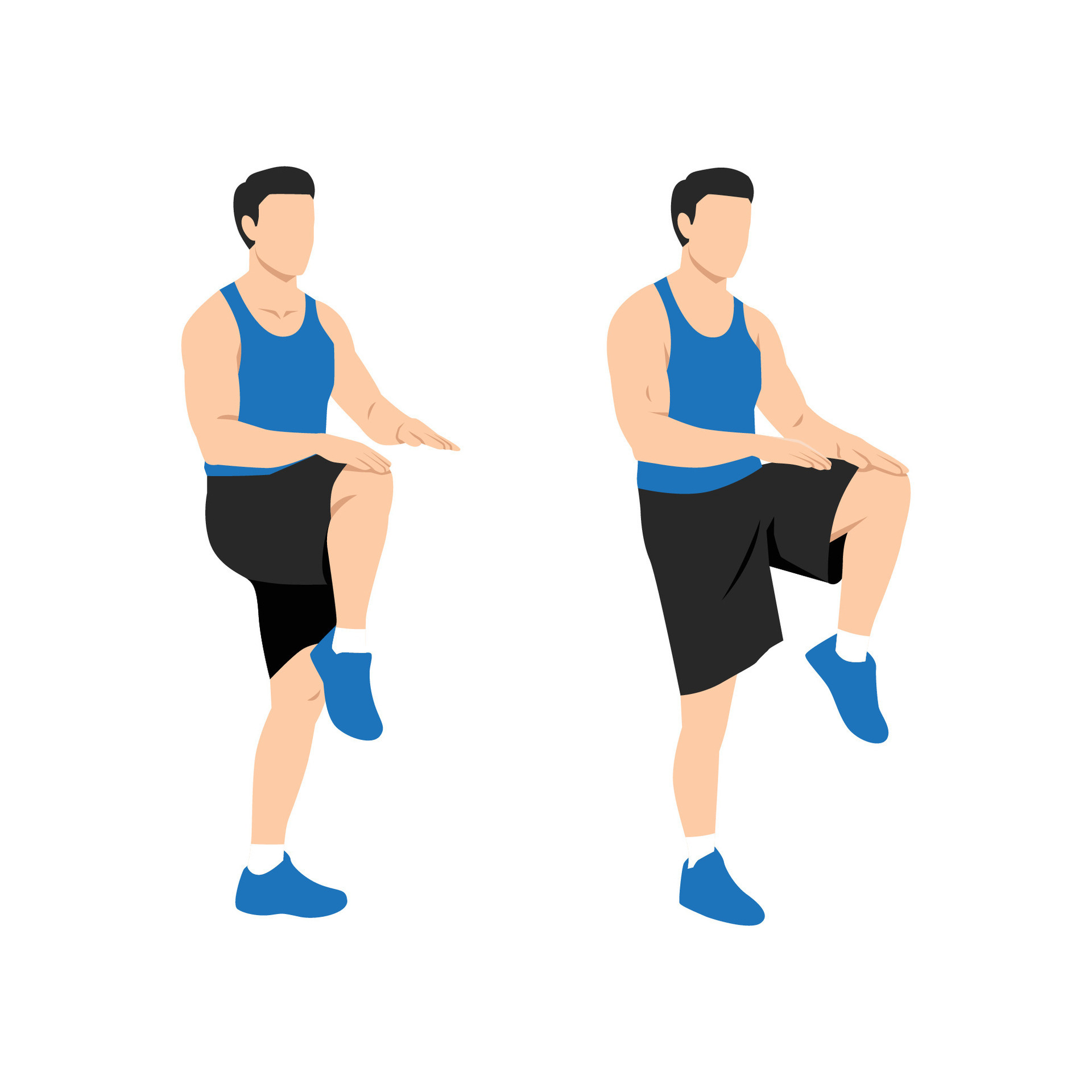 High Knee exercise