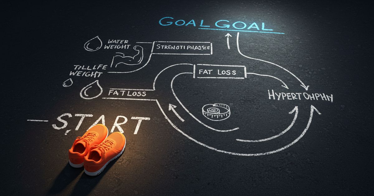 Roadmap visual showing tips for beginners at the gym from the starting point to ultimate fitness goal body fitness zone