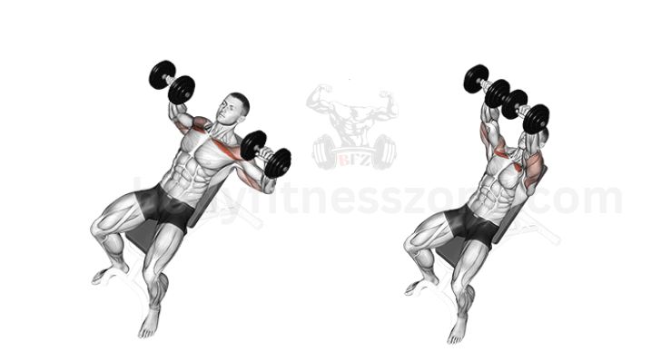 incline dumbbell press