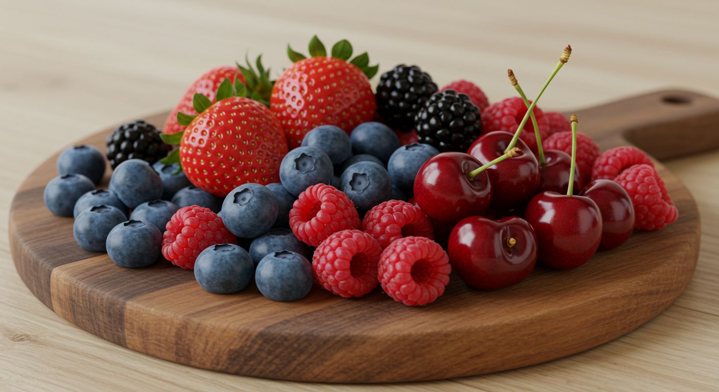 Fresh Berries and Cherries – Nutritious and Juicy