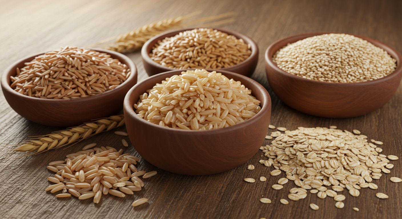 Whole Grains – Brown Rice, Oats, and Quinoa