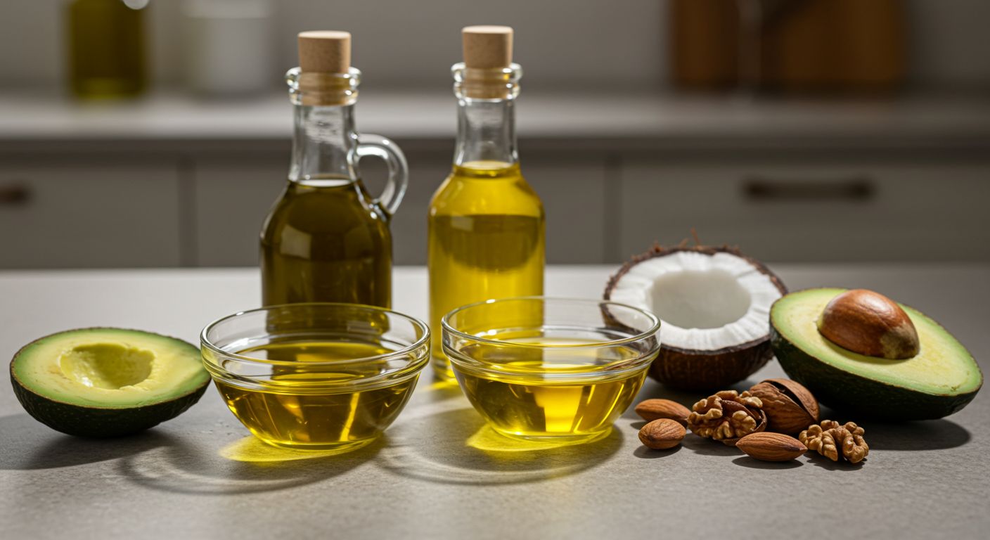 Healthy Oils and Fats as High Calorie Foods